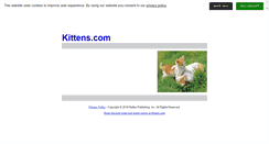 Desktop Screenshot of kittens.com